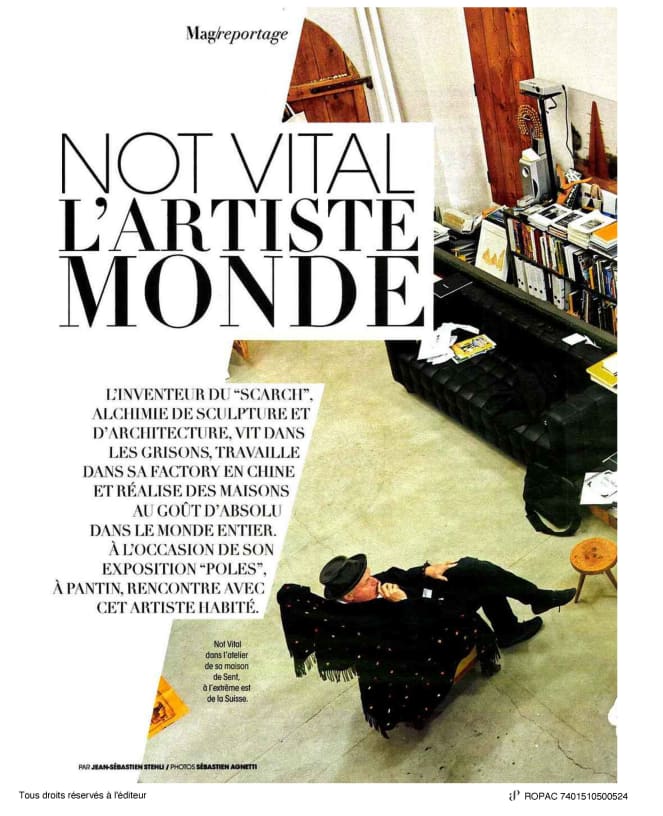 Not Vital L'Artiste Monde