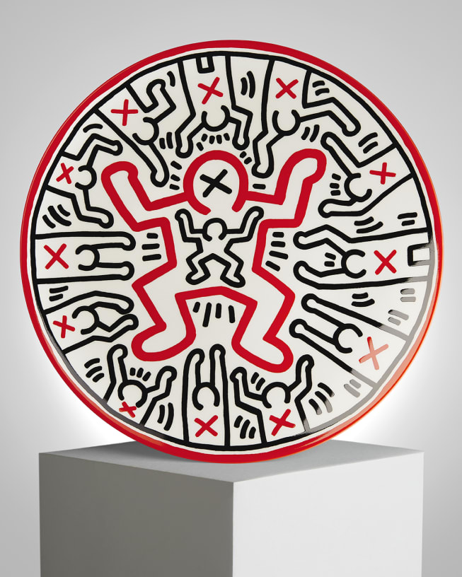 Keith Haring 1 Porcelain Plate