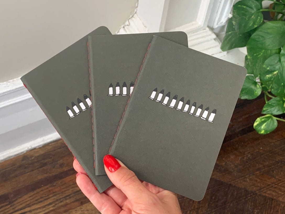Tom Sachs Ten Bullets Notebooks (3-Pack)