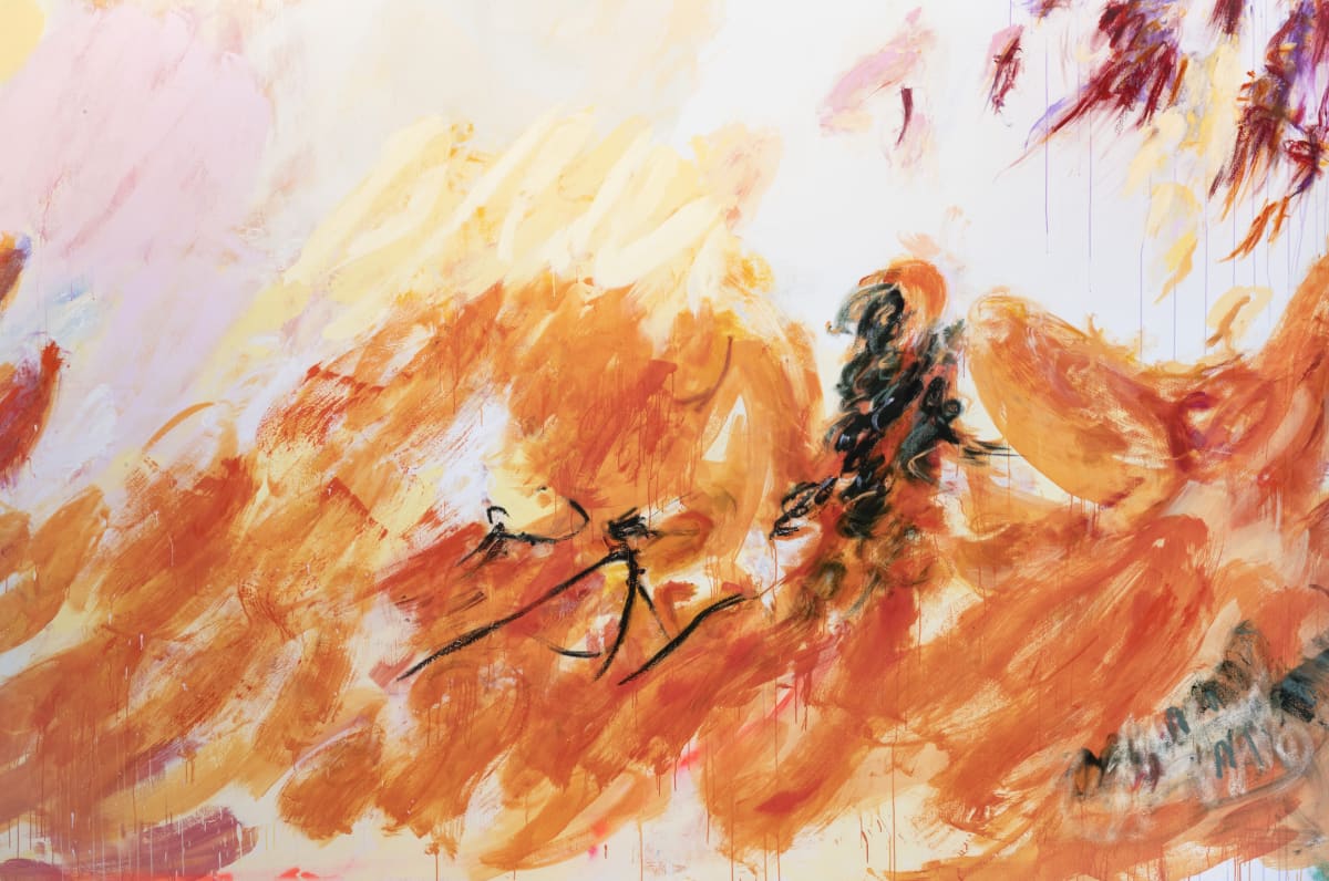 Megan Rooney at the Fondation Louis Vuitton La Couleur en Fugue - With Sun