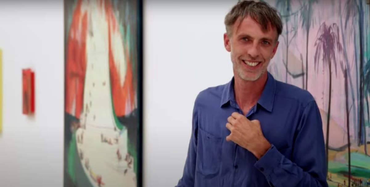 Jules De Balincourt Blue Hours