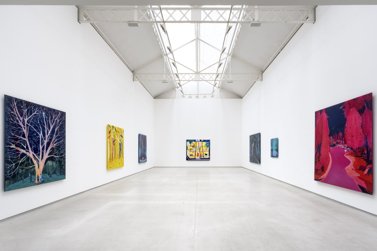 Jules de Balincourt There Are More Eyes than Leaves on the Trees