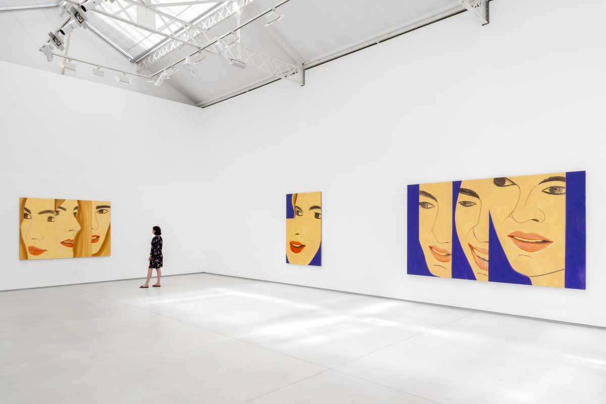 Alex Katz Purple Splits