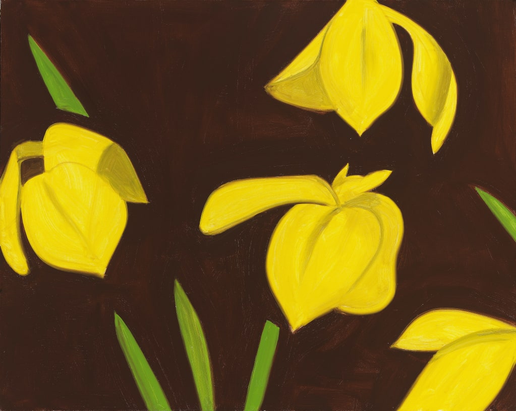 Alex Katz 알렉스 카츠 Flowers 꽃