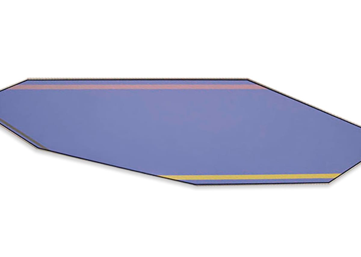 Kenneth Noland, Stream, 1981, Acrylic on canvas 24 x 99 inches
