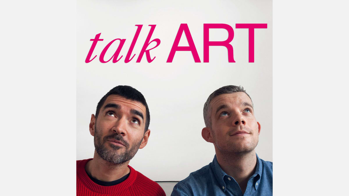 Russell Tovey and Robert Diament from TalkArt