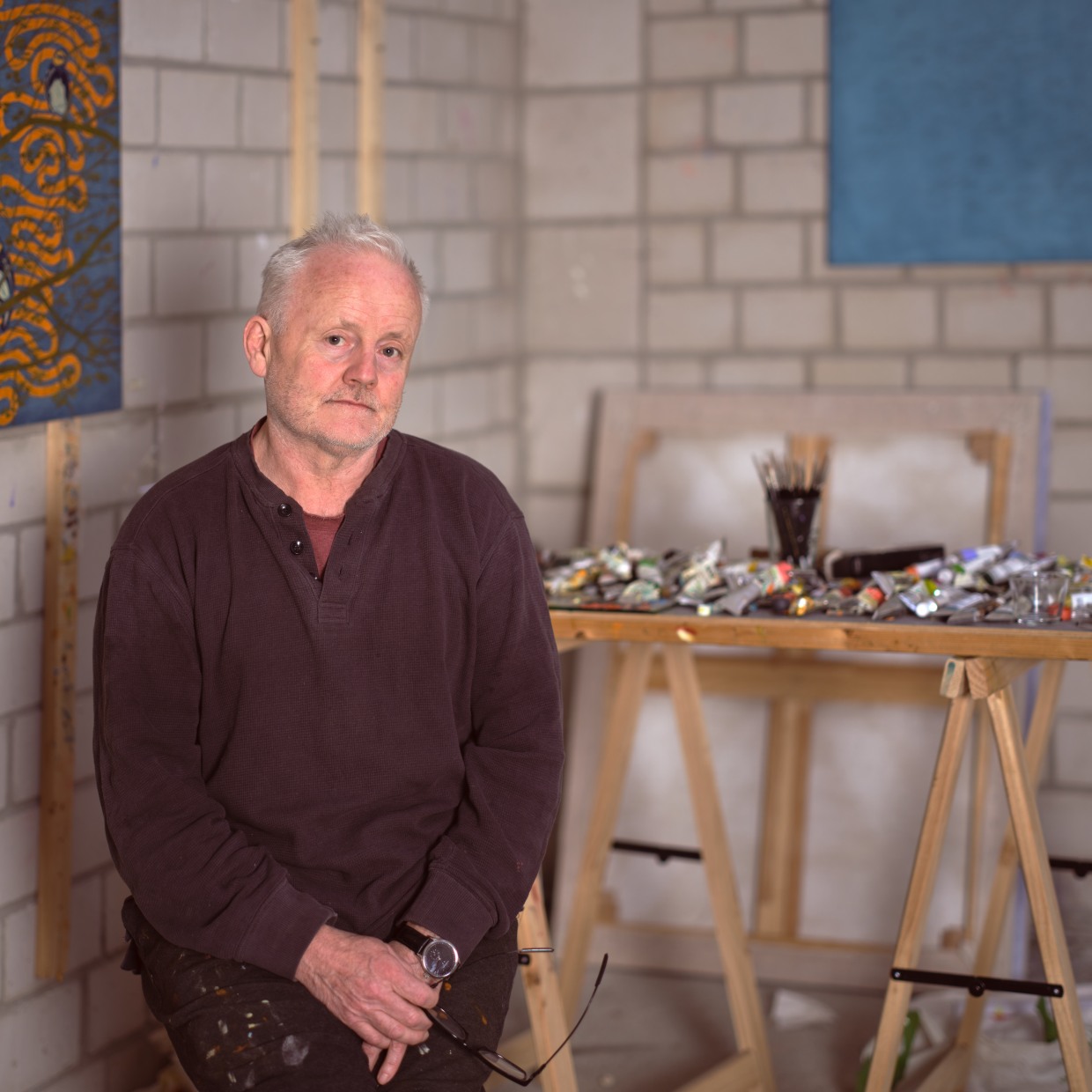 Stephen Chambers RA | Artist & Royal Academician Stephen is a painter and printer living and working in Berlin, Burgundy...