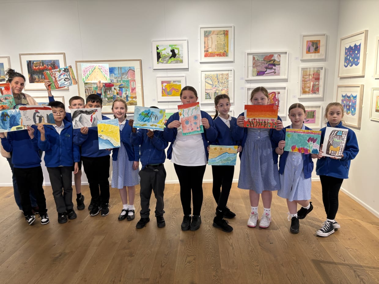 Little Brushes, Big Impressions: Year 4 at the Bankside Gallery