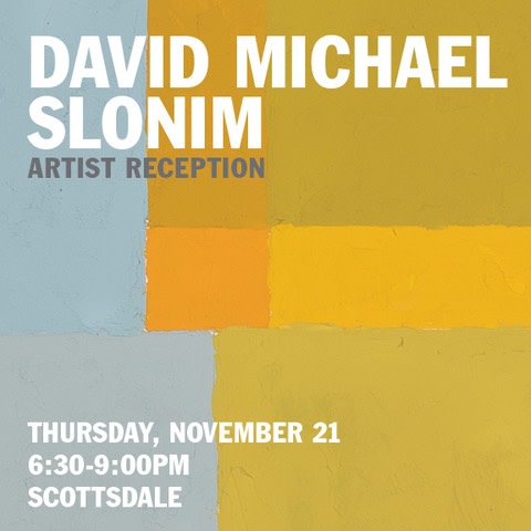 David Michael Slonim Artist Reception