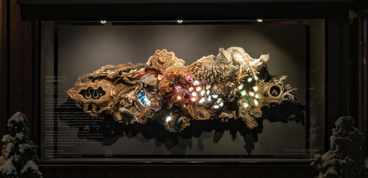 The Little Art Window: RACHEL MARKS "OUROBOROS"