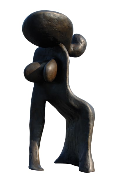 Wang Keping, Woman Leaning (Woman 2), 2005