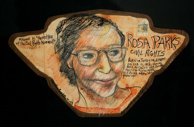 Unwritten Love Letter Series - Rosa Parks, 1990
