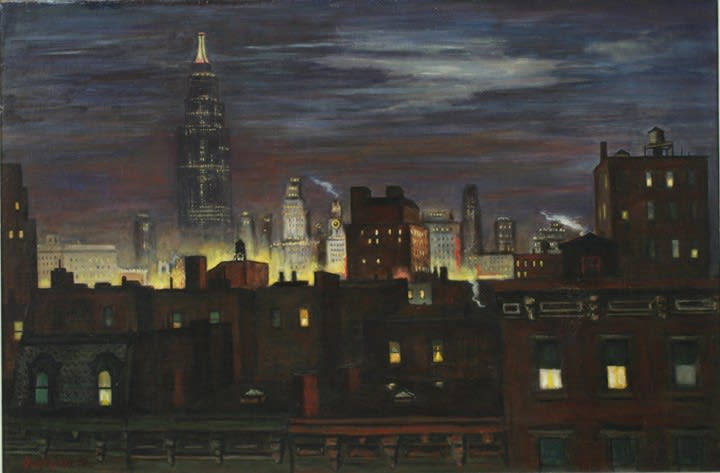 Night in Manhattan, 1936
