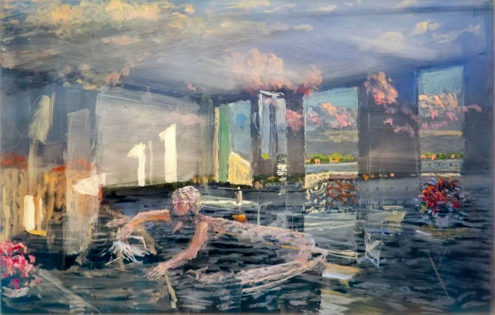 Toward the Lido, One Evening Over Another, Inside Over Outside, 2023