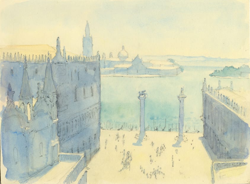 Venice, View from the clocktower , 1976
