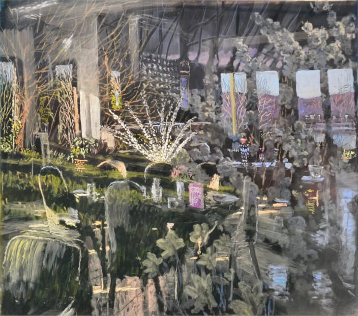 Blossoming Plum, Inside Over Outside, 2023