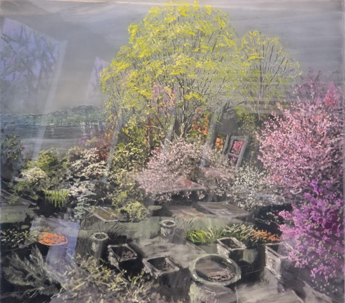 April-May, Outside Over Inside, Morning Over Evening, (a Beautiful Morning in Uncertain Times), 2024