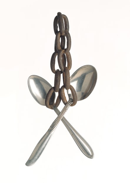 Spoons in Chains (I Wonder Which Child Didn't Eat Today), 1994