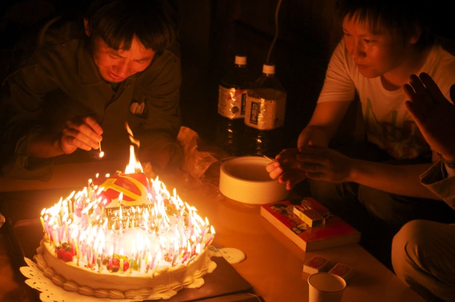 Celebrating Karl Marx's birthday with Japanese Communist party, 2013