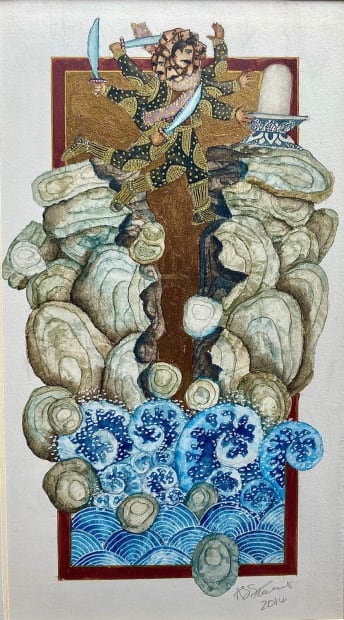 Ravana removes the Kovil, 2014