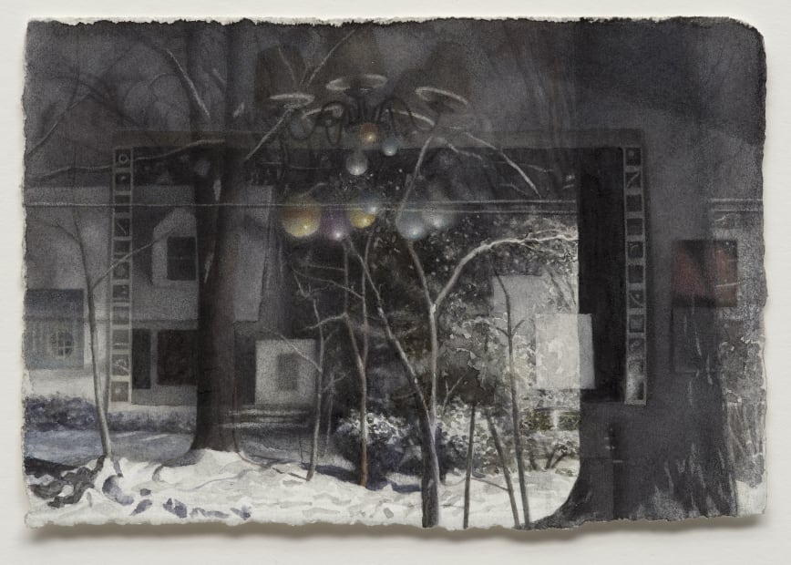 Charles Ritchie, Reflection with Snow, 2013-2017