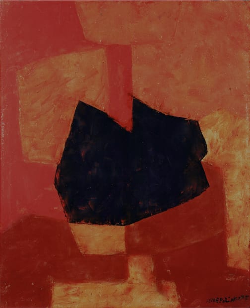 Serge Poliakoff, Composition abstraite, 1965 (1958)