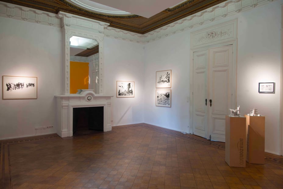 'Emmanuel Régent': exhibition view / Aeroplastics @ Rue Blanche Str., Brussels, 2016