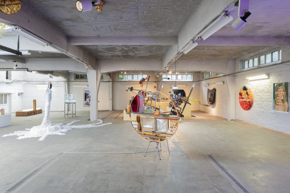 Come What May: installation view of the Atelier / Aeroplastics at 207VDK, 2021, Ph: © hv studio