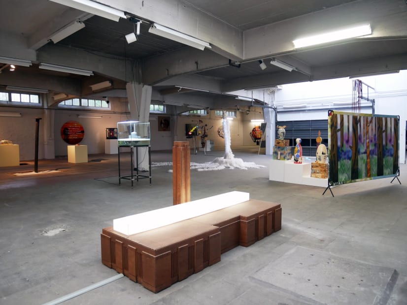 Eyes Wide Open: installation view of the Atelier / Aeroplastics at 207VDK, 2022