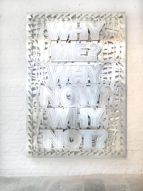 Eyes Wide Open: installation view of the Atelier / Aeroplastics at 207VDK, 2022 / work by Mark TITCHNER