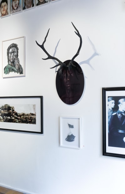 Full House: 100 Artists: exhibition view / Aeroplastics, Rue Blanche str., 2014