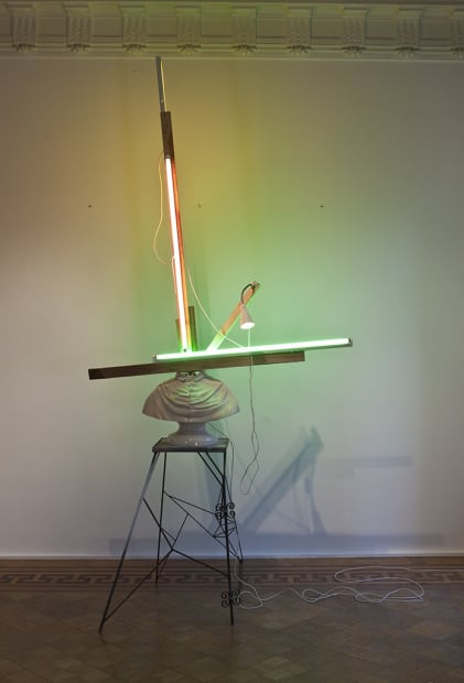 'John Isaacs - The closest I ever came to you' Exhibition view: Aeroplastics @ Rue Blanche, 2011-2012