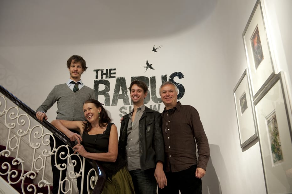 The Rabus Show: exhibition view at Aeroplastics, 2009