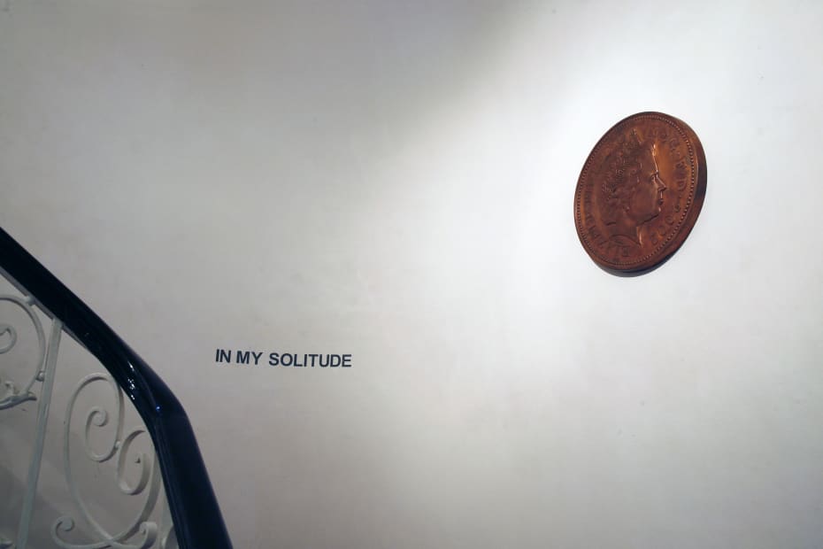exhibition view 'In my solitude' / Aeroplastics, Rue Blanche, 2007-2008. Ph: Vincent Everarts / work by Gavin Turk