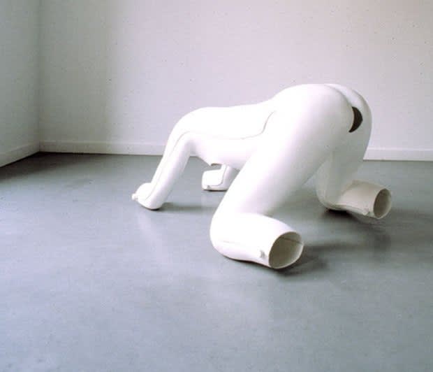 Philippe Meste , Sexe Moderne 2, 1996, sculpture resin, fiber glass Courtesy of Aeroplastics contemporary, Brussels