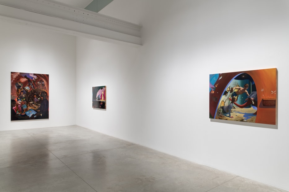 Leo Frontini: On the Corner Of. Feb 6 – March 22, 2025. albertz benda, New York. Photo: Adam Reich.