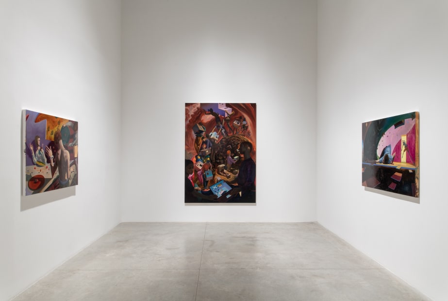 Leo Frontini: On the Corner Of. Feb 6 – March 22, 2025. albertz benda, New York. Photo: Adam Reich.