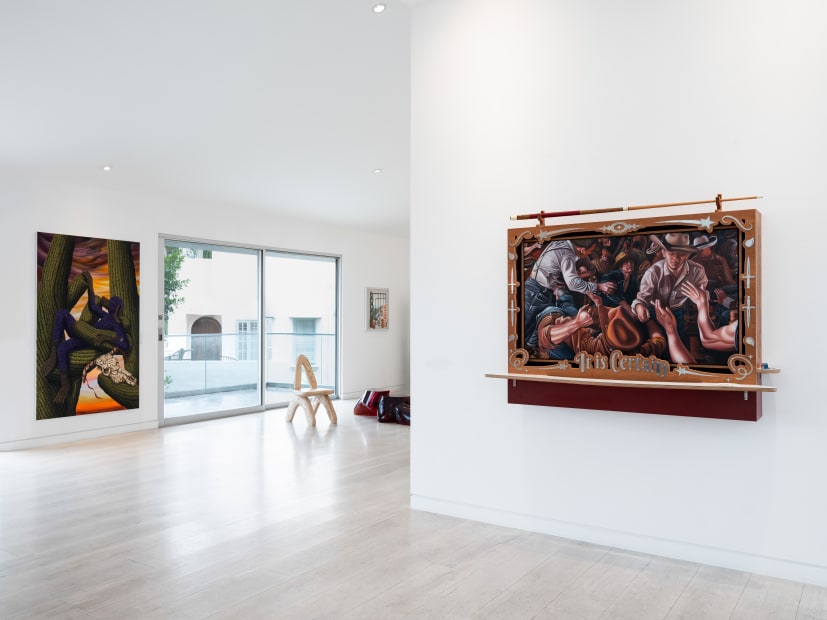SADDLE UP: Artistic Journeys Through Cowboy Culture Feb 20 – March 28, 2025. albertz benda, Los Angeles. Photo: Julian Calero