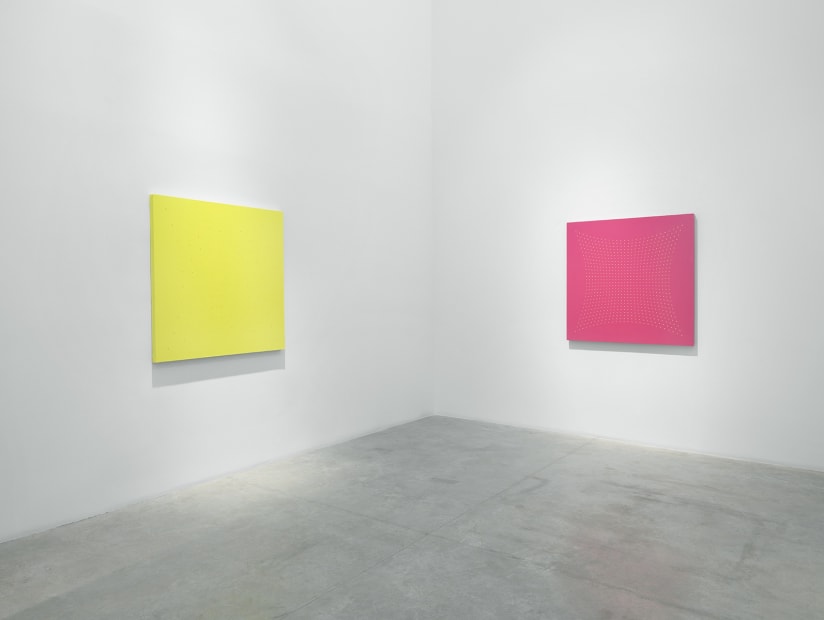 Tess Jaray: THE LIGHT SURROUNDED, installation view. Photo by Christopher Burke Studio