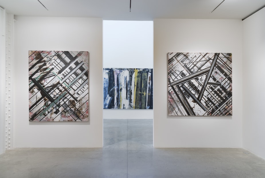 Ed Moses: Painting as Process (installation view). September 8 - October 15, 2016. Albertz Benda, New York.