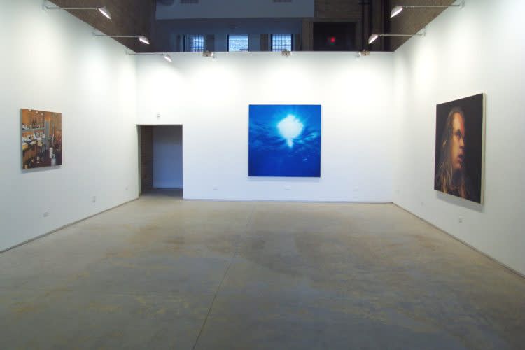 New Paintings, 2002, installation view