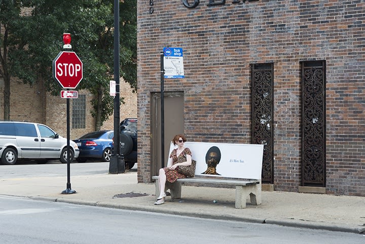 Hank Willis Thomas: Bench Marks for Monique Meloche Gallery, Chicago