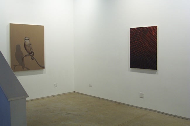 Joe Baldwin, New Paintings (2002) installtion views