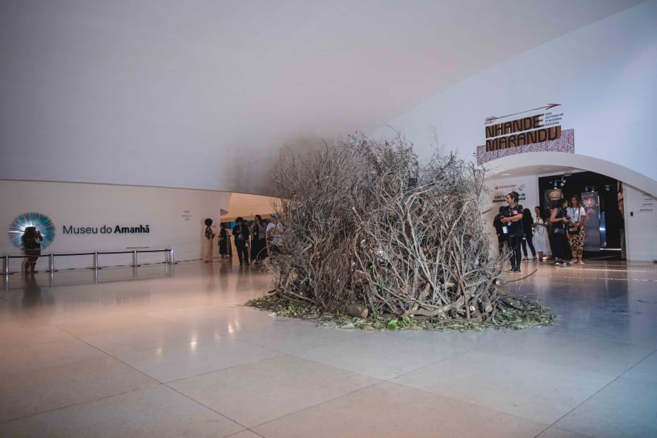 Casulo, 2022 performance e instalação [performance and installation] Museu do Amanhã | Rio de Janeiro