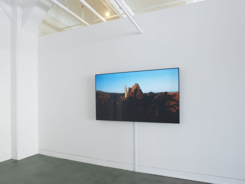 Installation view of Andy Goldsworthy: Firehouse, March 12 - May 28, 2022 at Haines Gallery, San Francisco Photo: Robert Divers Herrick