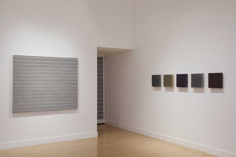 Installation view of Quintessence: 6 Perspectives on Abstraction, June 7 - September 1, 2018 at Haines Gallery, San Francisco