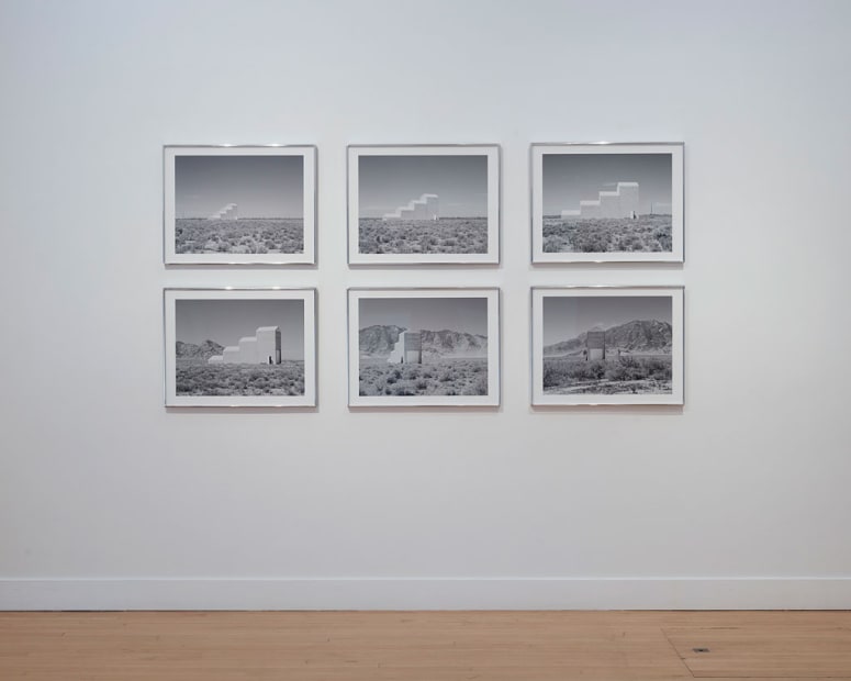 Installation view of David Maisel: Proving Ground, January 4 - February 24, 2018 at Haines Gallery, San Francisco Photo: Robert Divers Herrick