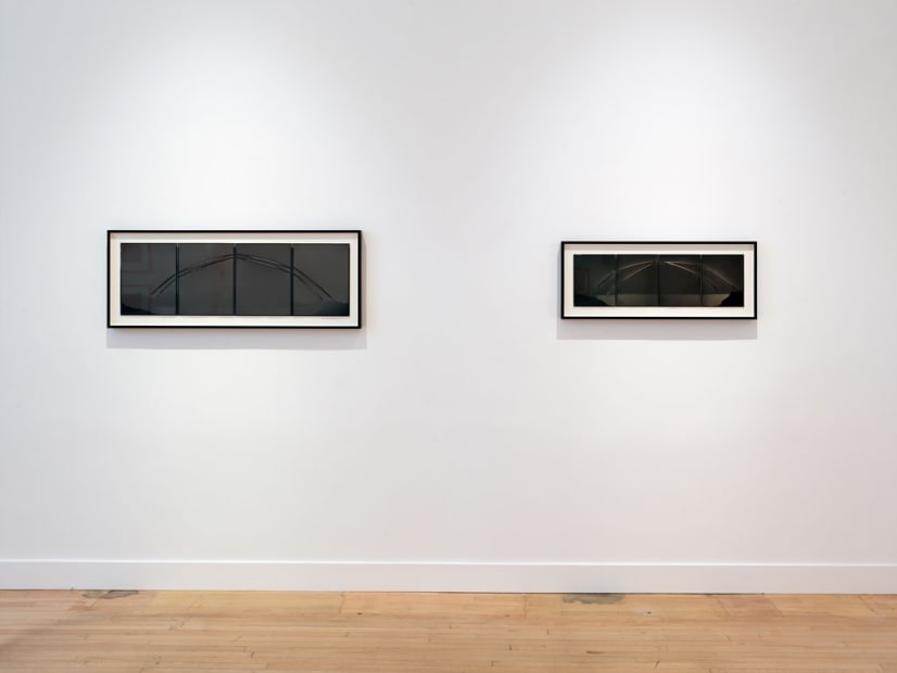 Installation view of Chris McCaw: Time and Tides, March 2 - May 20, 2017 at Haines Gallery, San Francisco Photo: Robert Divers Herrick
