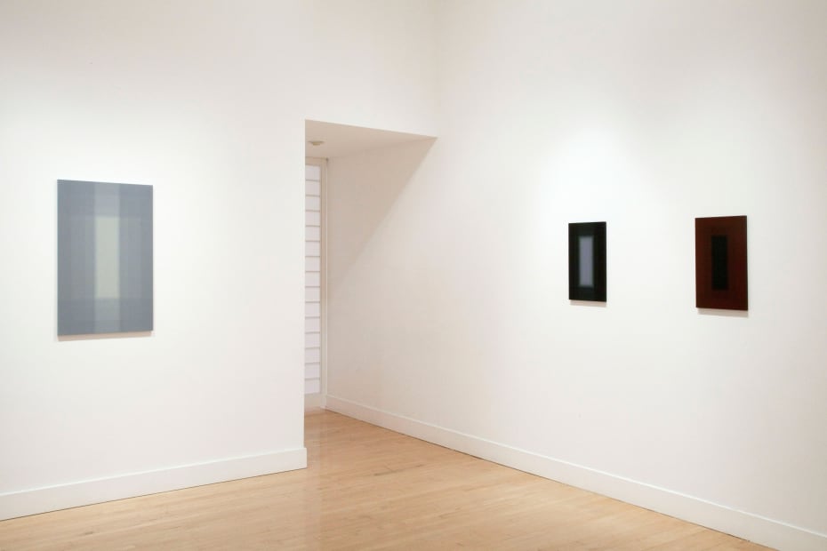 Installation view of Patsy Krebs: New Paintings, February 23 - April 7, 2012 at Haines Gallery, San Francisco