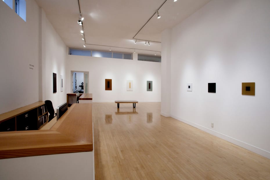 Installation view of Patsy Krebs: New Paintings, February 23 - April 7, 2012 at Haines Gallery, San Francisco